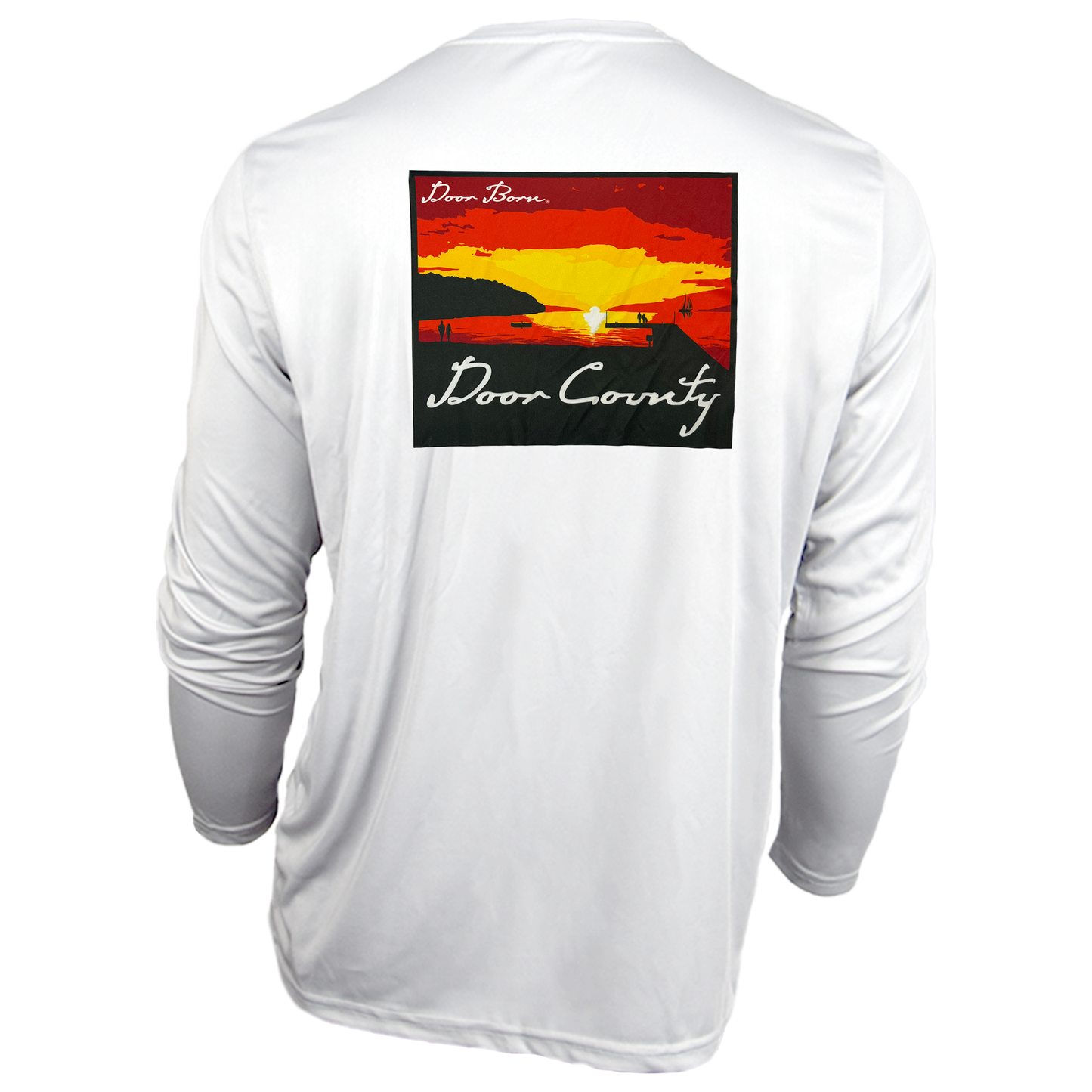 Sister Bay Sunset Solar Long Sleeve